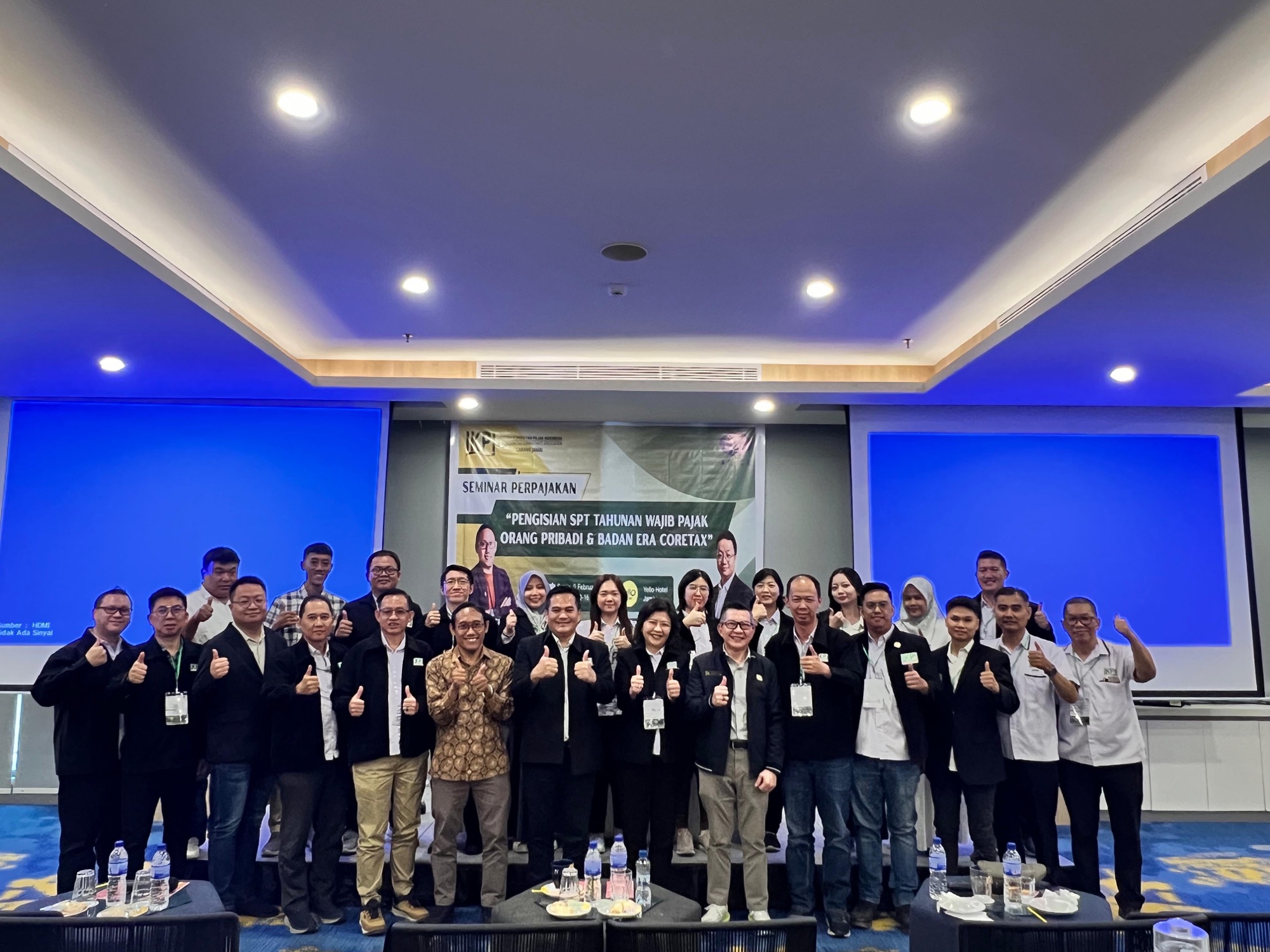 PPL IKPI Jambi Angkat Pengisian SPT Tahunan, Edi Kurniawan Tekankan Peningkatan Kompetensi Anggota