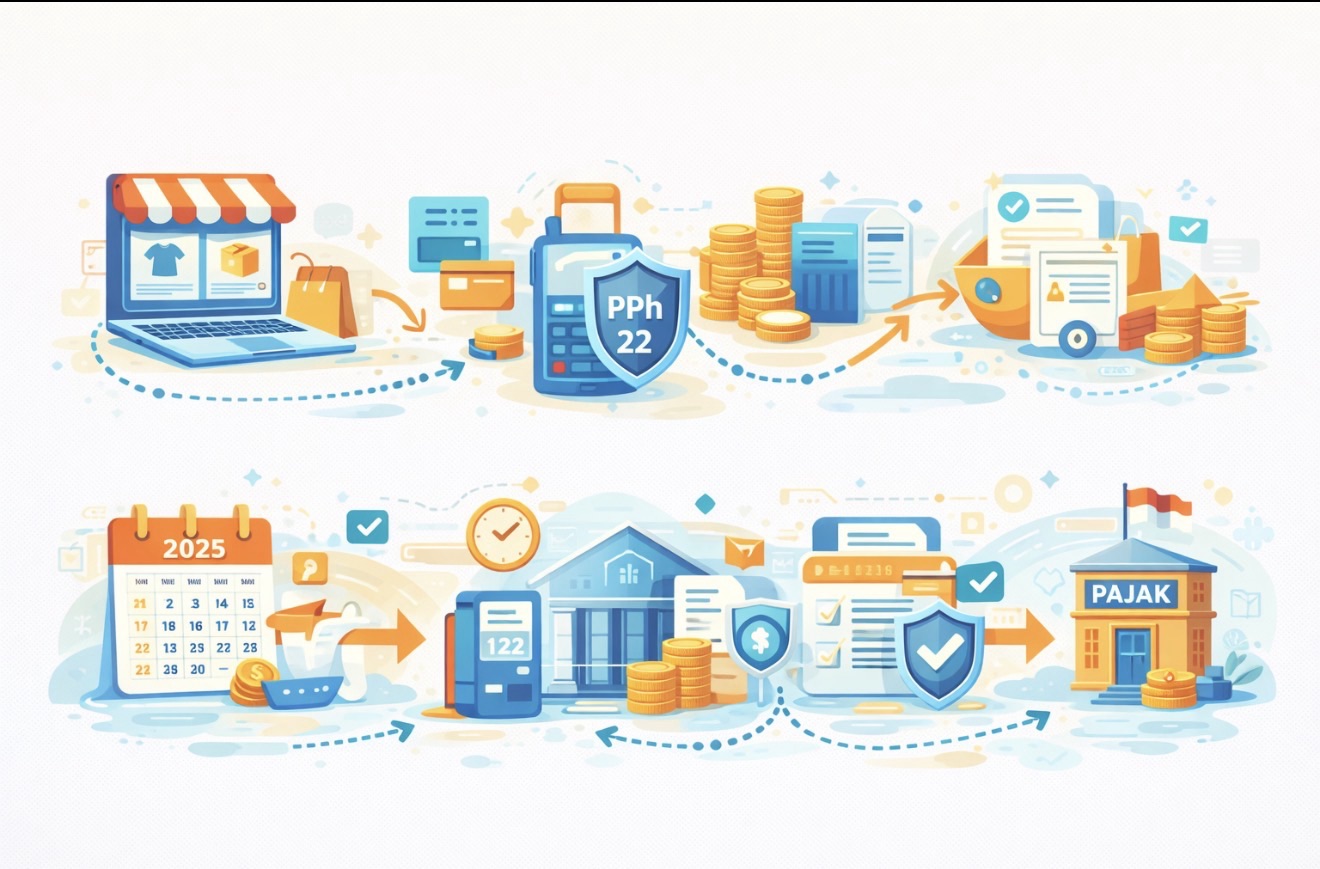 Begini Alur Praktik Pemungutan PPh 22 di Marketplace Sesuai PMK 37/2025