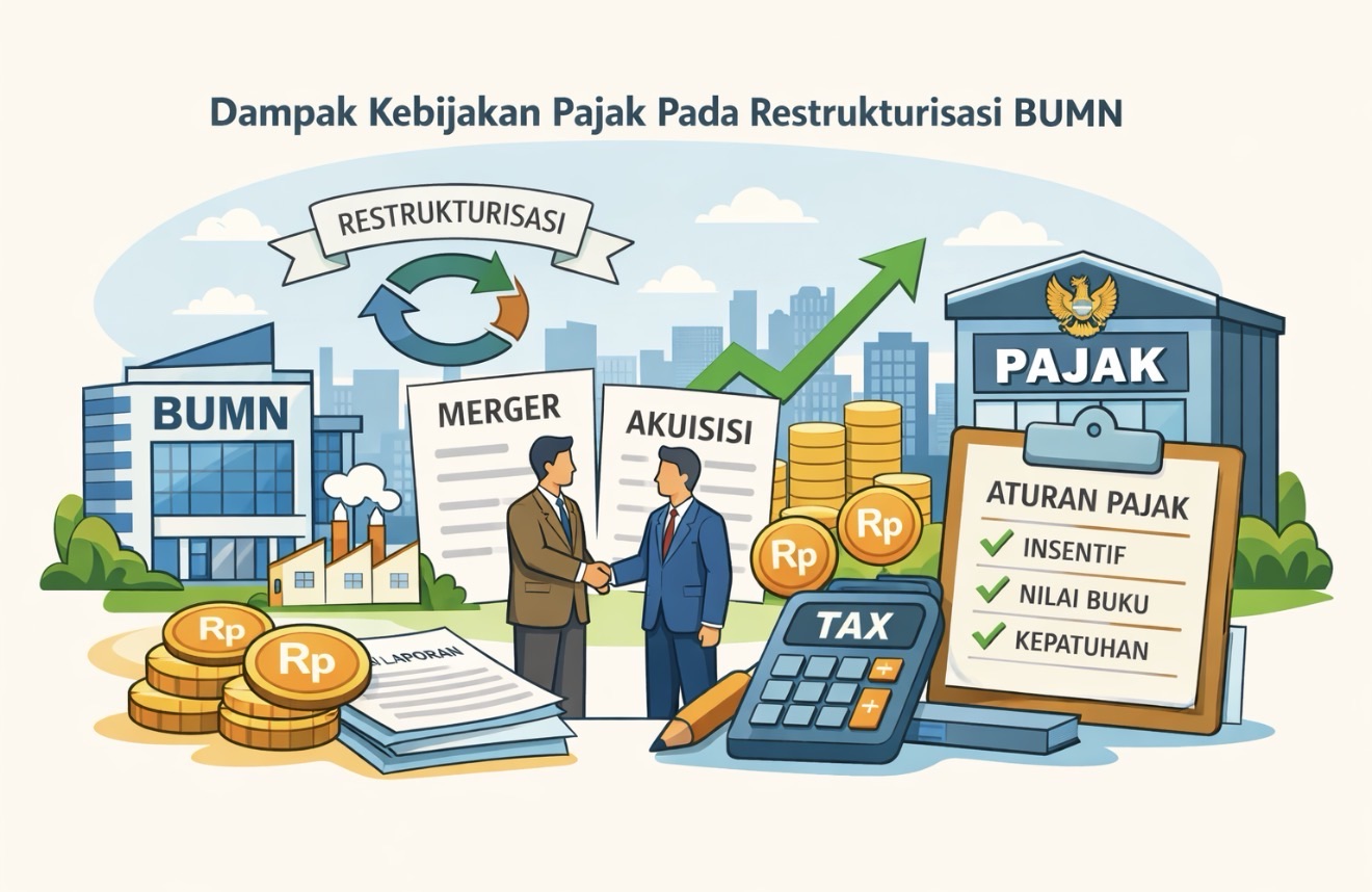 Pemerintah Ubah Skema Pajak Merger–Akuisisi, Ini Aturan Nilai Buku di PMK 1/2026