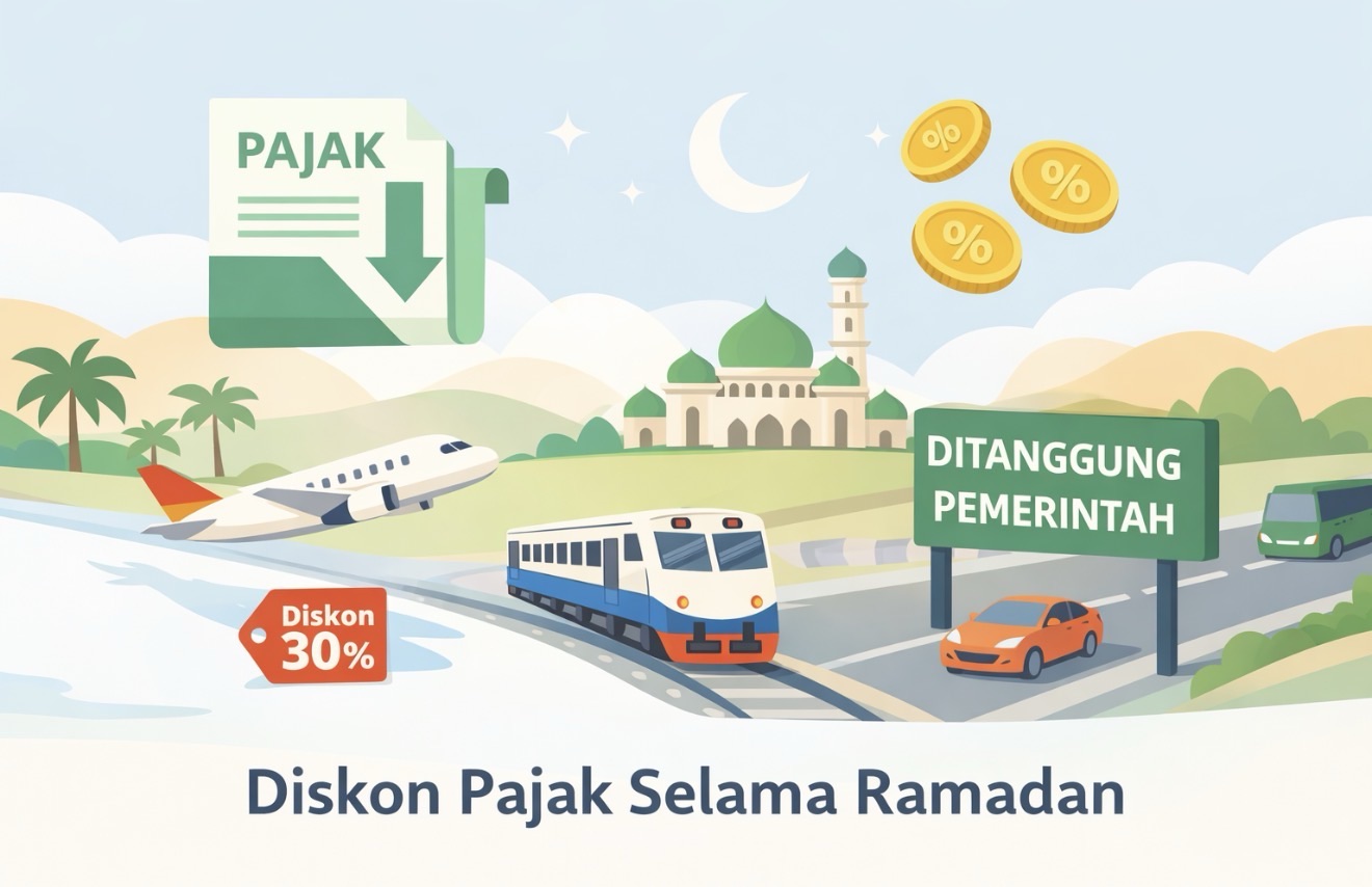 Negara Ambil Alih Beban Pajak Mudik, PPN Tiket hingga Avtur Masuk Skema DTP Lebaran 2026