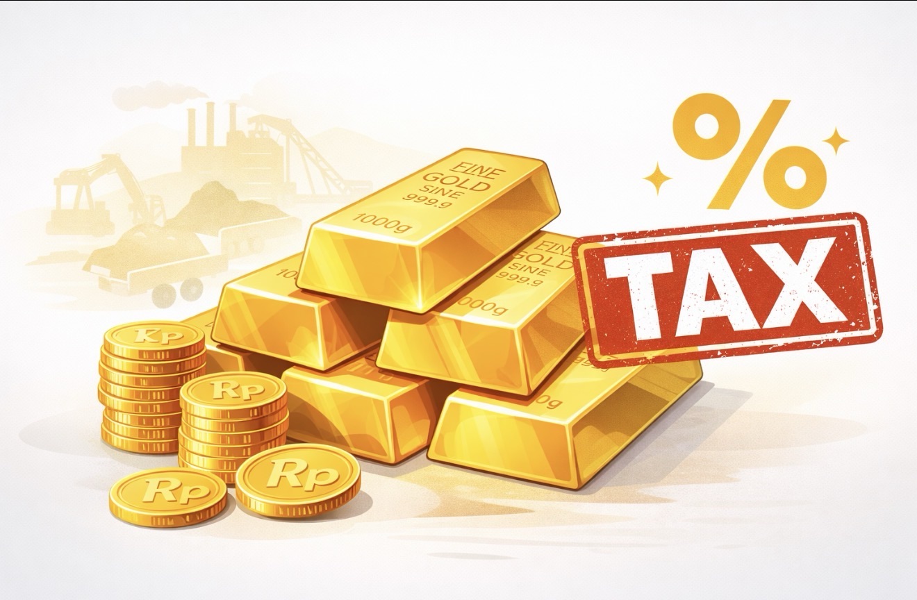Produksi Emas Mandek di 100 Ton, Struktur Pajak Dinilai Hambat Optimalisasi