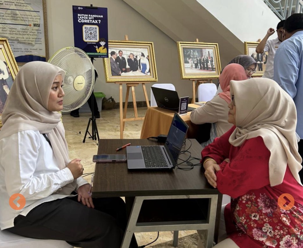 KPP Duren Sawit Hadirkan Pojok Pajak Pelaporan SPT via Coretax di Kampus Dharma Persada