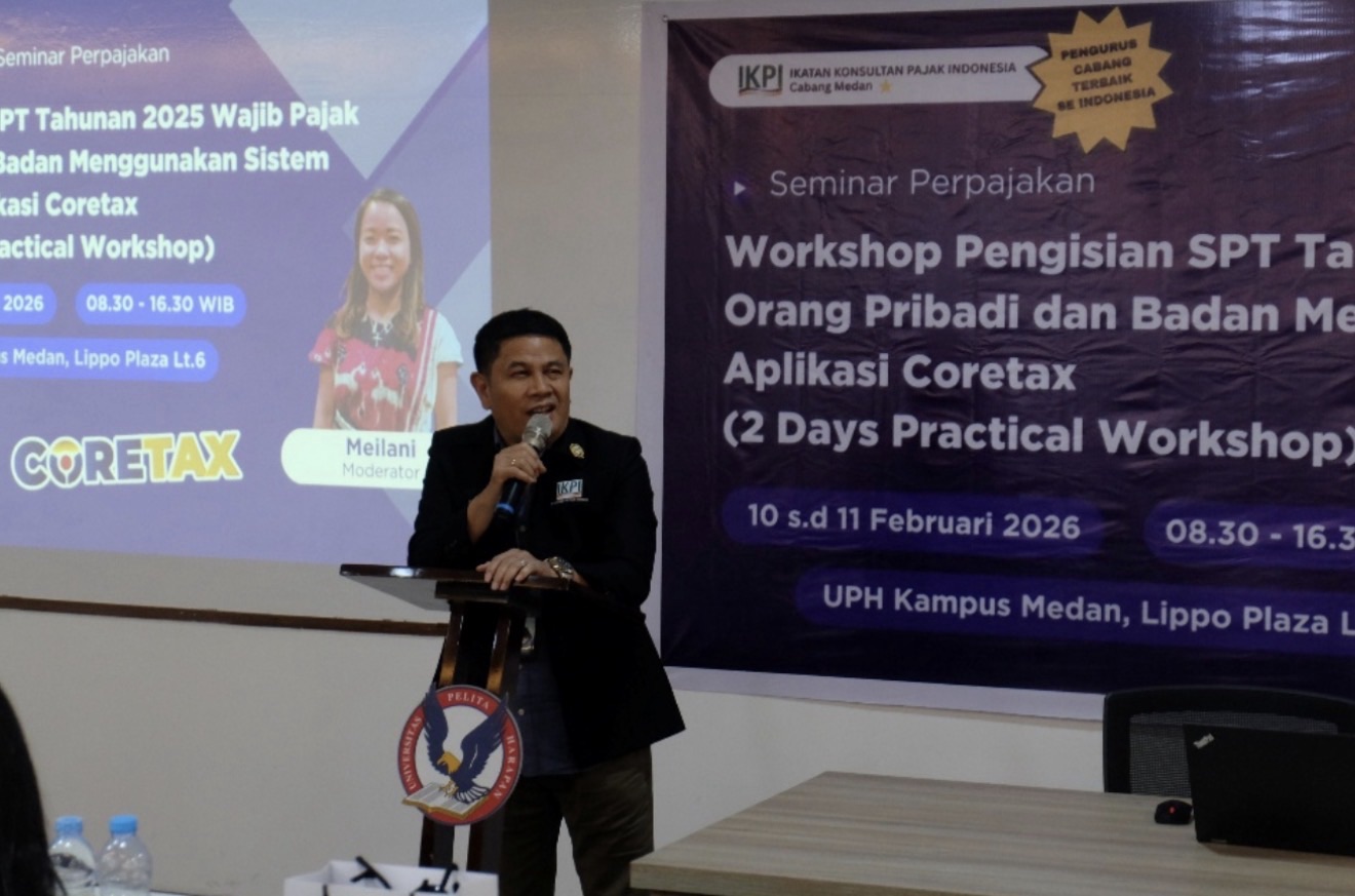 IKPI Medan Sukses Gelar Seminar Pengisian SPT Tahunan Berbasis Coretax, Antusiasme 175 Peserta Hidupkan Suasana