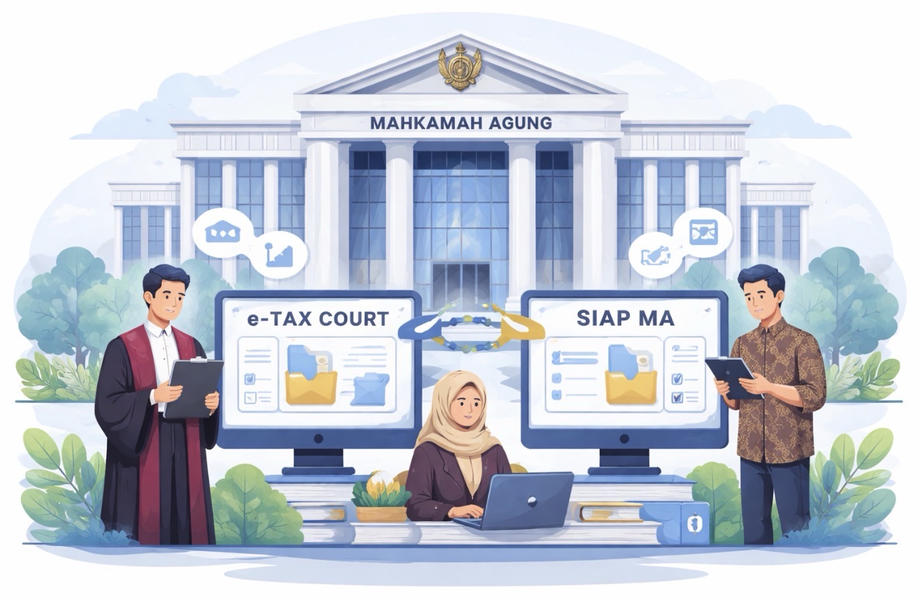 MA Akselerasi Integrasi e-Tax Court dan SIAP, Target Penyatuan Atap Pengadilan Pajak Rampung 2026