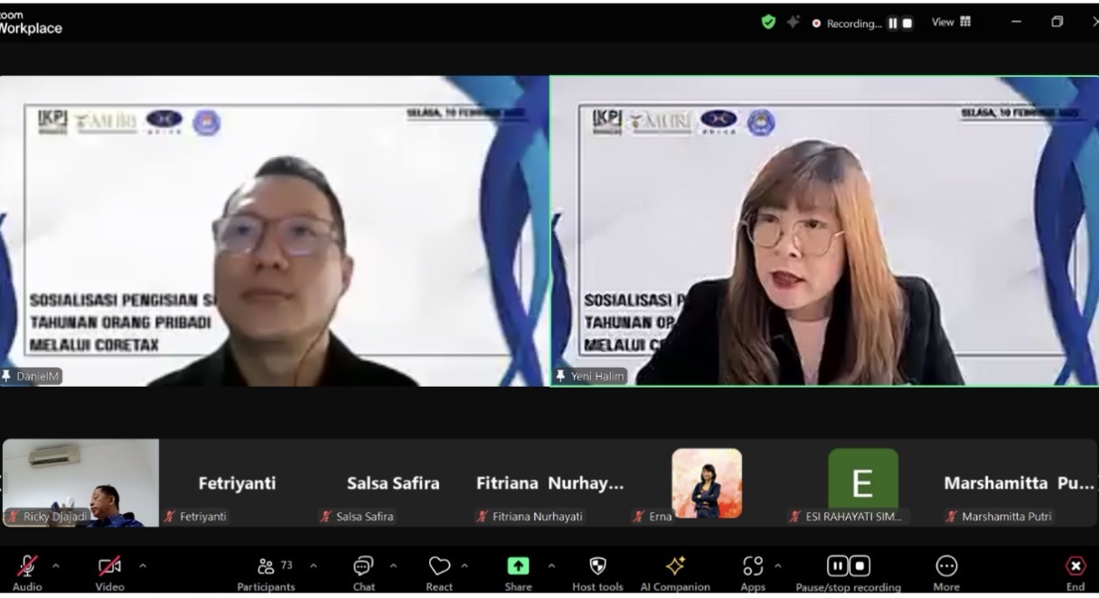 Transisi Coretax Jadi Sorotan dalam Sosialisasi IKPI Pengda DKJ–APERSI