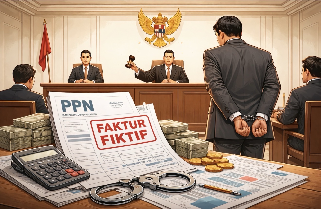 Tak Setor PPN, Direktur PT NMJ Divonis 2 Tahun dan Denda Rp8,8 Miliar