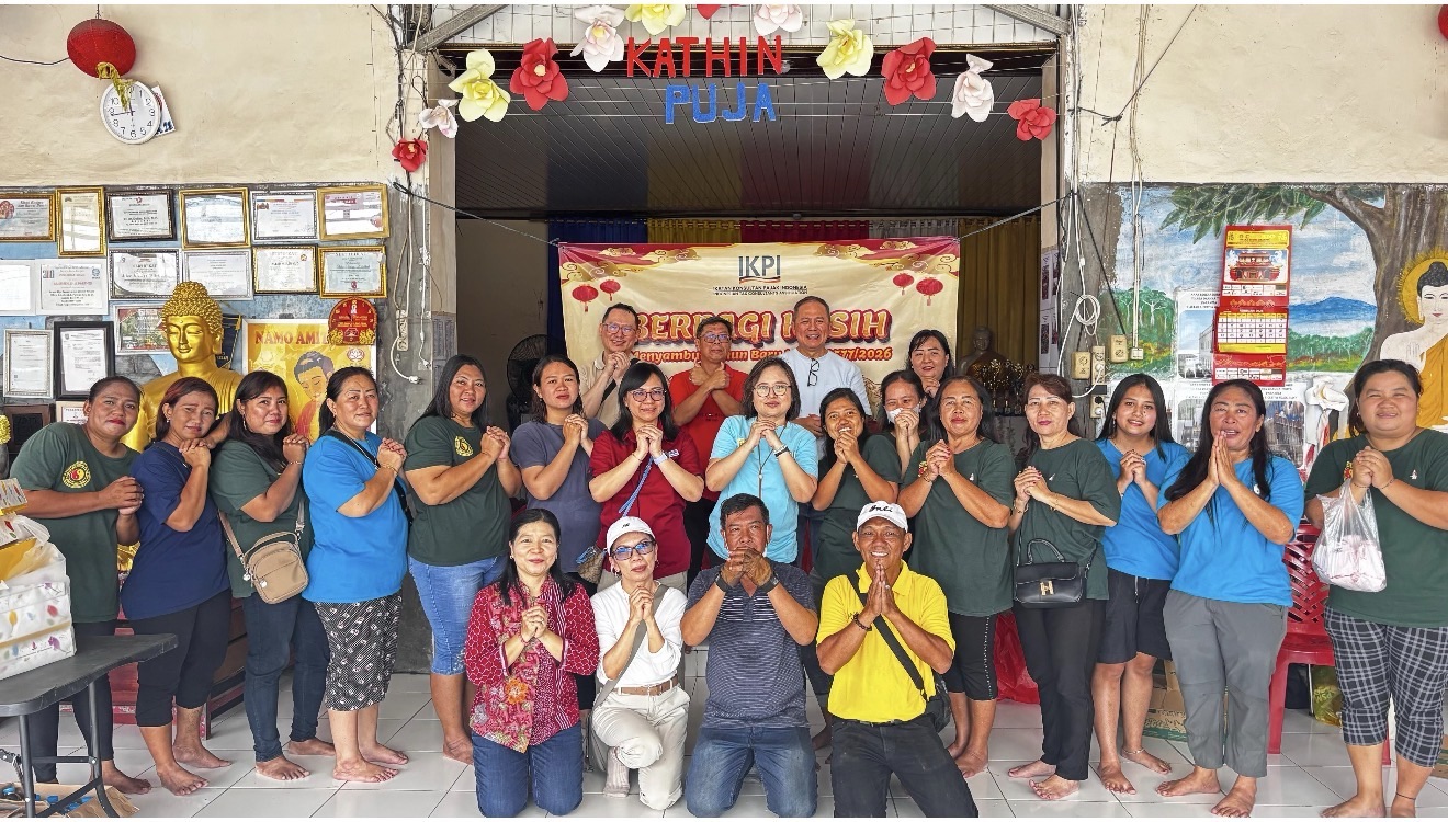 IKPI Salurkan 300 Paket Sembako dalam Baksos Imlek 2026 di Sewan Tangerang