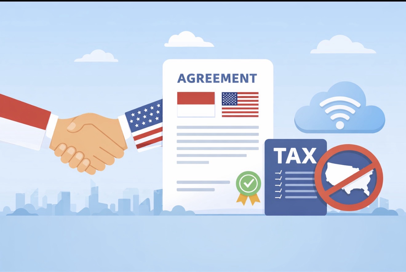 Kesepakatan Dagang RI–AS: Pajak Digital Tak Boleh Sasar Perusahaan AS