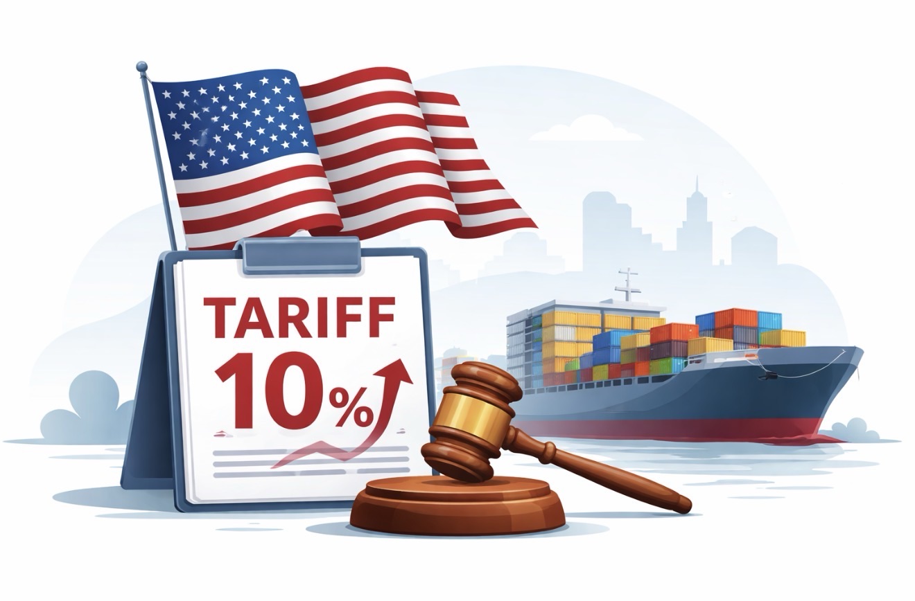 Putusan MA Gugurkan Tarif Lama, Trump Ganti dengan Bea Masuk Global 10 Persen