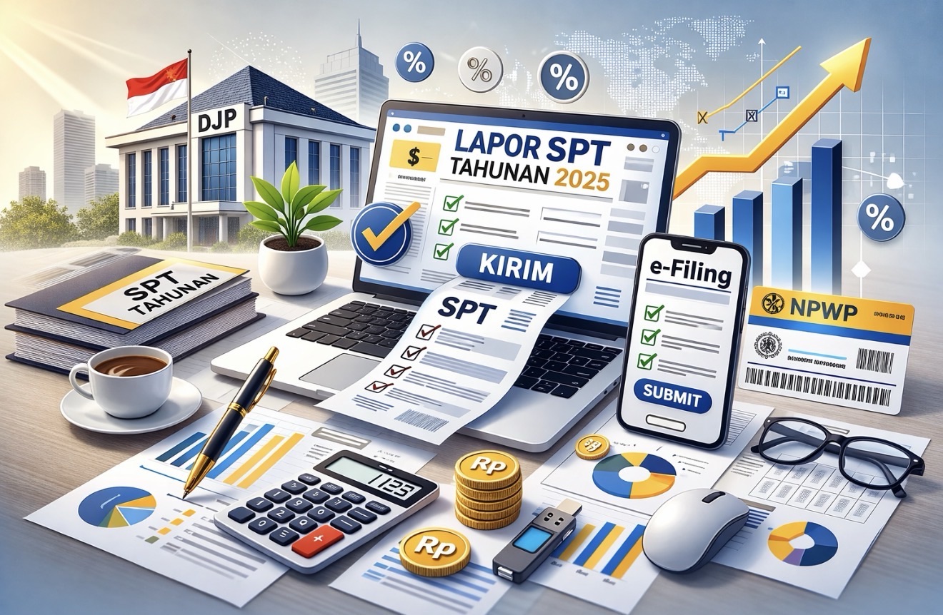 DJP: 3,5 Juta SPT Tahunan 2025 Sudah Masuk, Baru 25 Persen dari Target