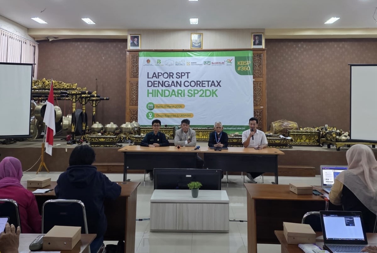 Kolaborasi IKPI dan Dinas Koperasi DIY Perkuat Literasi Pajak UMKM Melalui Bimtek Coretax