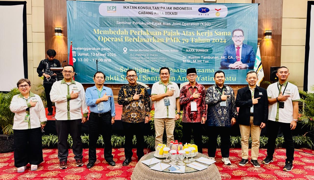 Ketua Umum Vaudy Starworld Hadiri PPL dan Buka Puasa Bersama IKPI Kota Bekasi