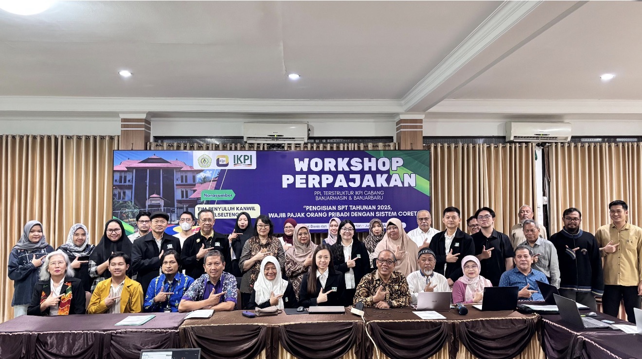 IKPI Banjarmasin Kenalkan Gestur Organisasi Baru dalam Workshop Pajak