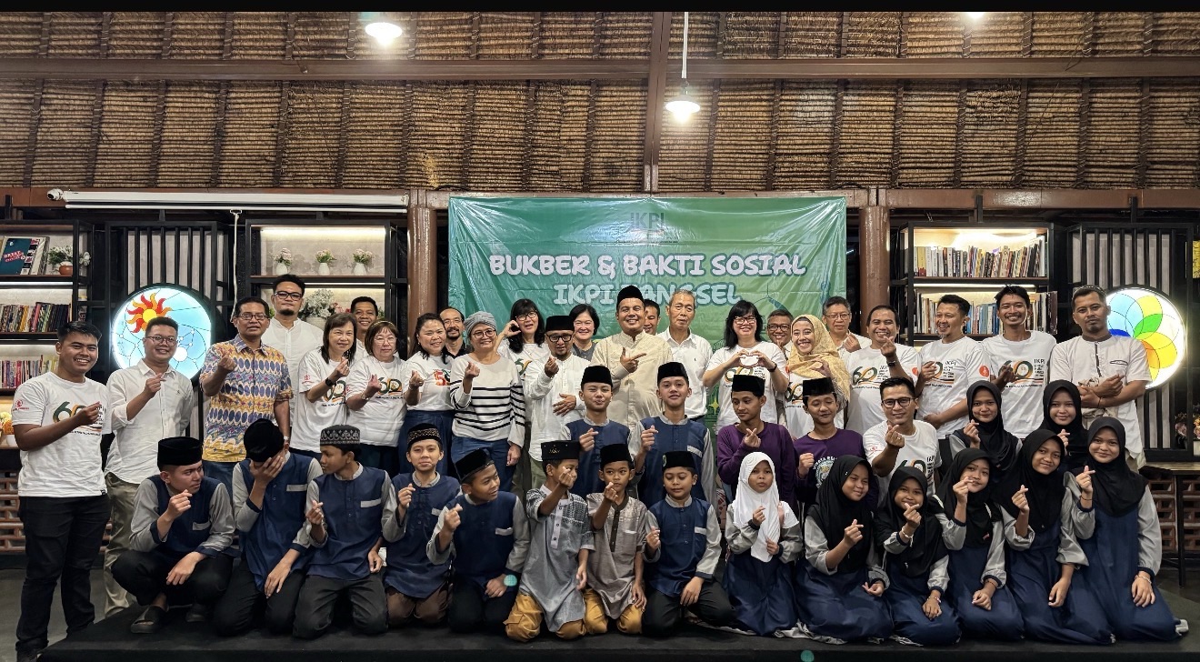 IKPI Tangsel Tebar Kebaikan Ramadan, 350 Takjil dan Santunan Yatim Dibagikan di BSD