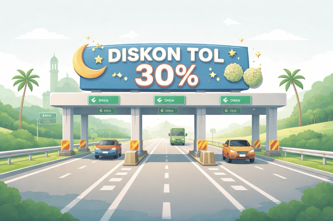 Diskon Tol 30 Persen Berlaku H-9 Lebaran, Pemerintah Dorong Pemudik Berangkat Lebih Awal