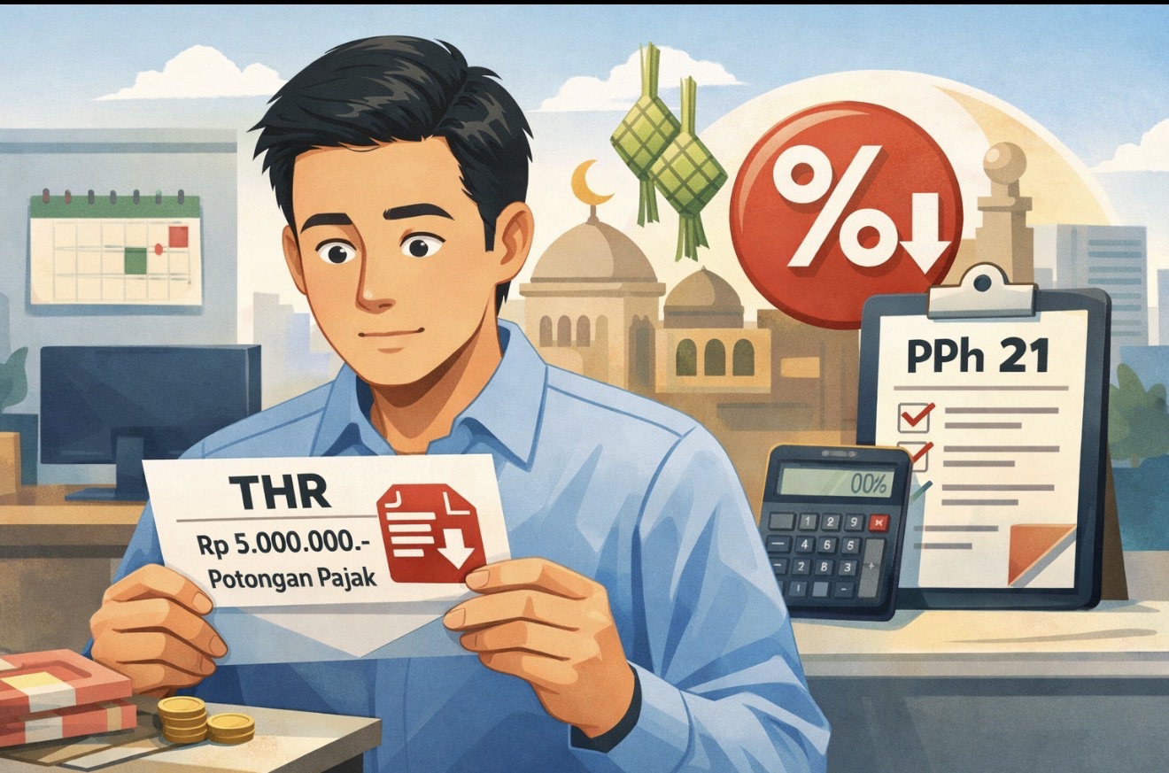 THR Pekerja Swasta Tetap Dipotong Pajak, Ini Cara Hitungnya