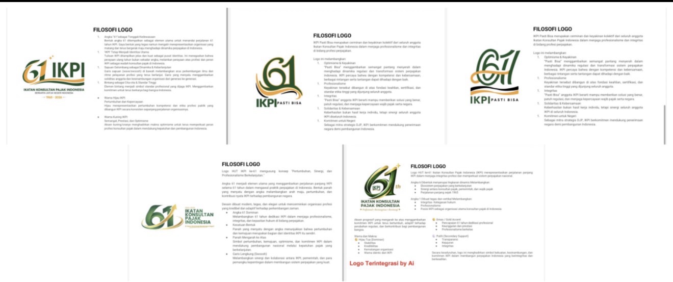 Lima Besar Nominasi Lomba Logo dan Gestur HUT ke-61 IKPI Ditetapkan, Penjurian Digelar 6 Maret