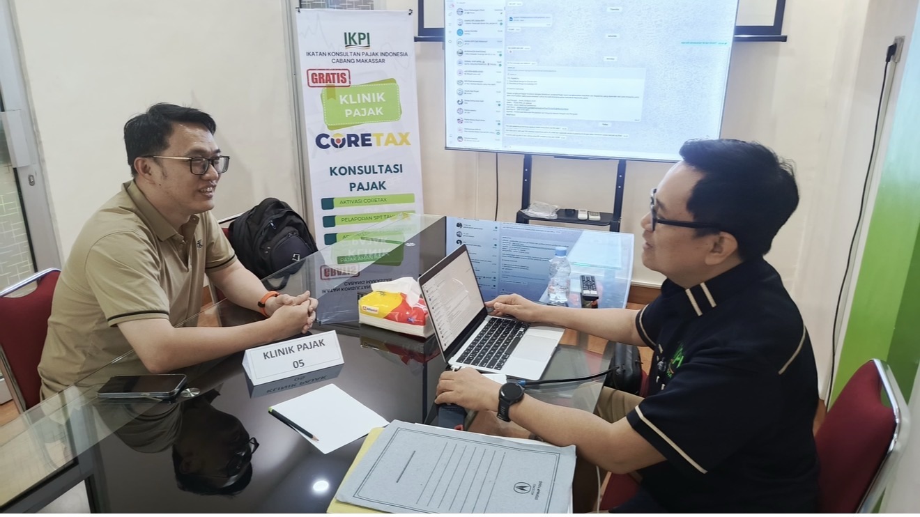 IKPI Makassar Gelar Klinik Pajak Bimtek SPT Tahunan Orang Pribadi 2025
