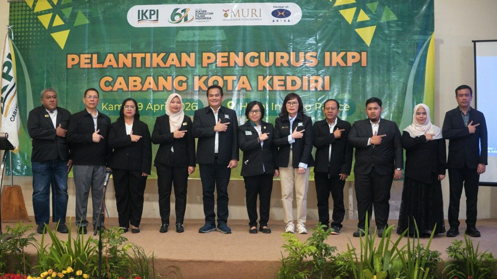 Resmi Dilantik, Sugiyanti: IKPI Kediri Siap Jadi Garda Depan Edukasi Pajak