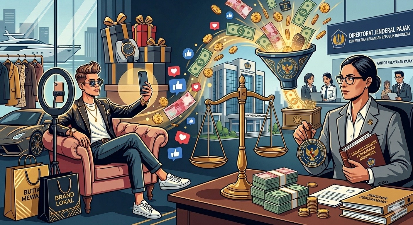 DJP Perluas Radar Pajak, Influencer hingga Aset Mewah Jadi Sasaran