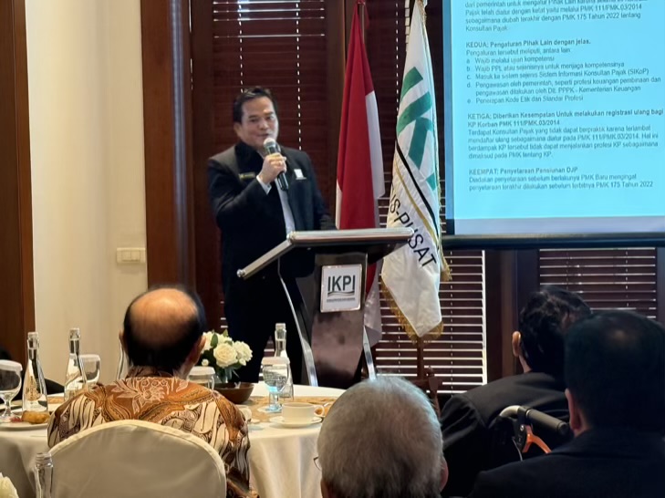 Diskusi Terbatas IKPI, Vaudy Starworld Sampaikan Empat Asosiasi Kompak Perjuangkan UU Konsultan Pajak