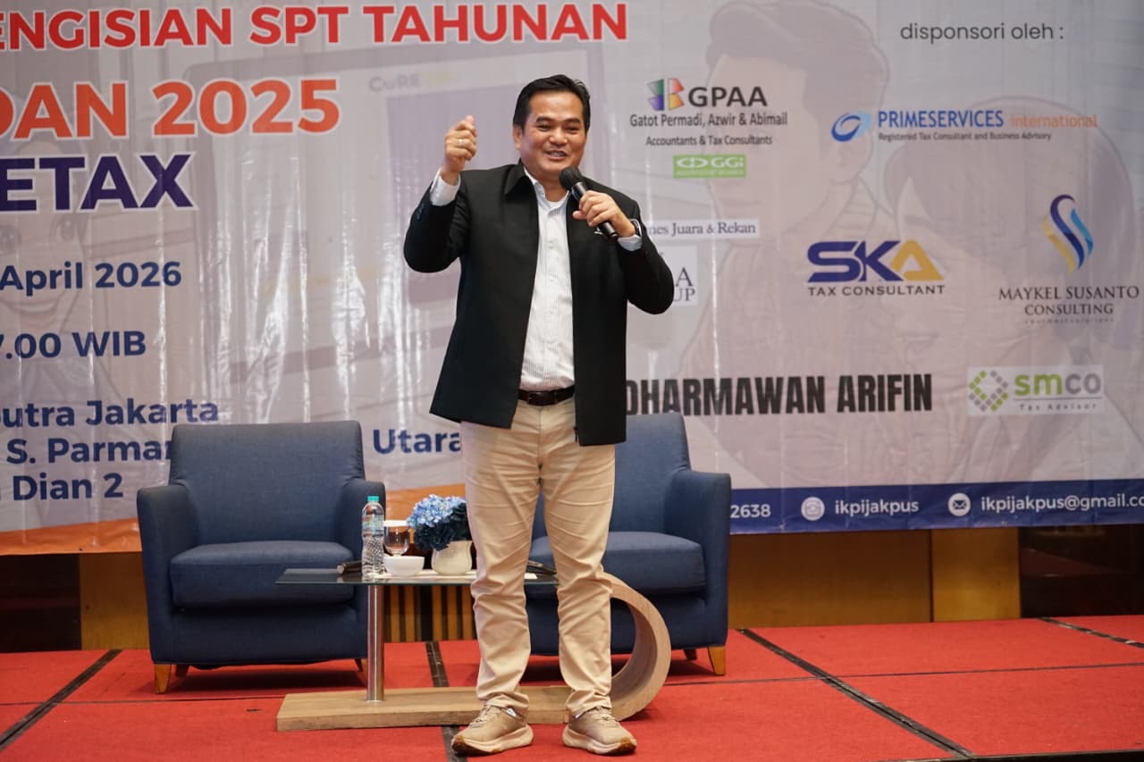 Ketum Vaudy Starworld Hadiri PPL IKPI Jakarta Pusat, Dorong Profesionalisme dan Etika Profesi