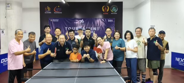 Ping Pong Fun IKPI Jakarta Barat Ajang Pererat Kebersamaan Anggota, Buka Peluang Kolaborasi Antar Cabang
