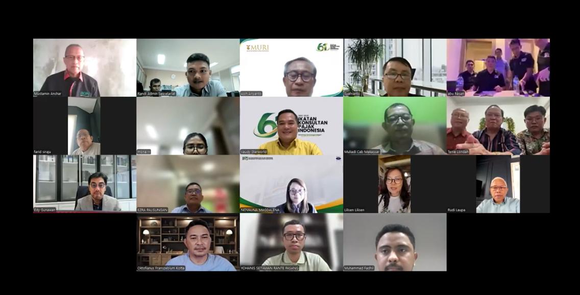 Pengurus Pusat, Pengda dan Pengcab IKPI Bahas Pembentukan Pengda Suluttenggo Malut