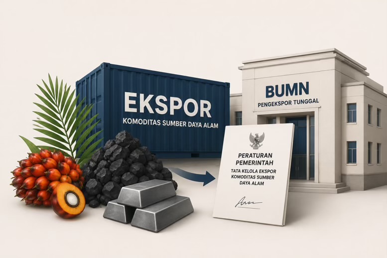 Prabowo Terbitkan PP Ekspor SDA, Sawit hingga Batu Bara Wajib Lewat BUMN