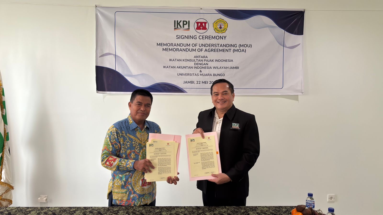 IKPI dan IAI Jambi Sepakat Bersinergi, Vaudy Starworld: Profesi Harus Bergerak Bersama