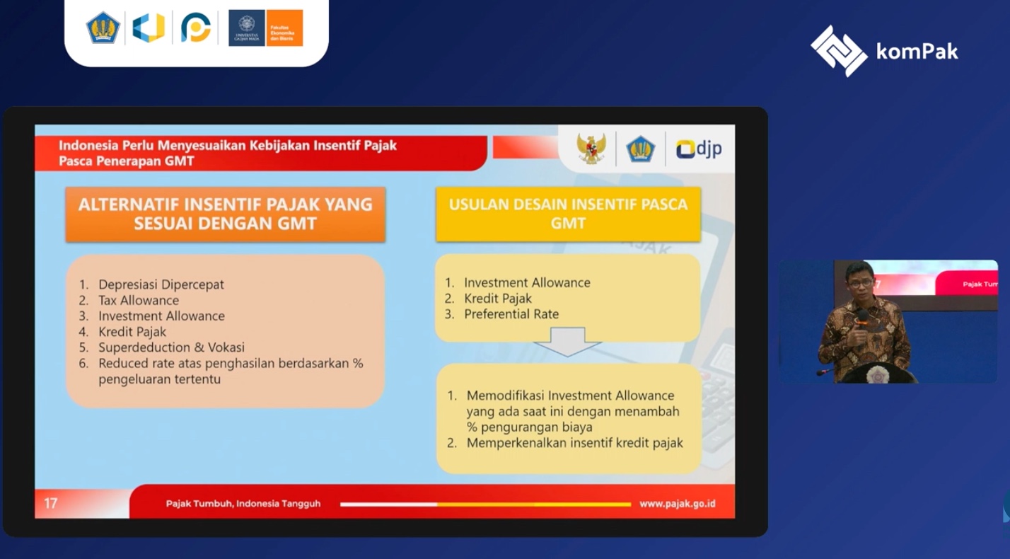 DJP Siapkan Desain Baru Insentif Pajak Pasca Penerapan Pajak Minimum Global
