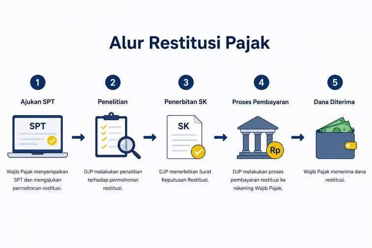Wajib Pajak Bisa Ajukan Kembali Selisih Restitusi yang Belum Dikembalikan