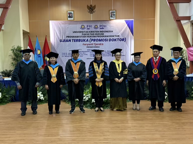 Raih Doktor Hukum di UKI, Faryanti Tjandra Dorong Perlindungan Hukum Konsultan Pajak