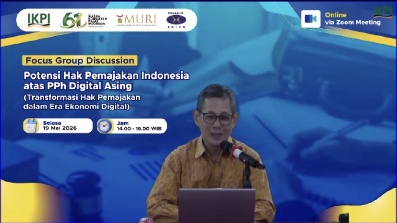 IKPI Soroti “Pramuniaga Digital”, Arifin Halim: Indonesia Punya Dasar Kuat Pajaki Platform Asing