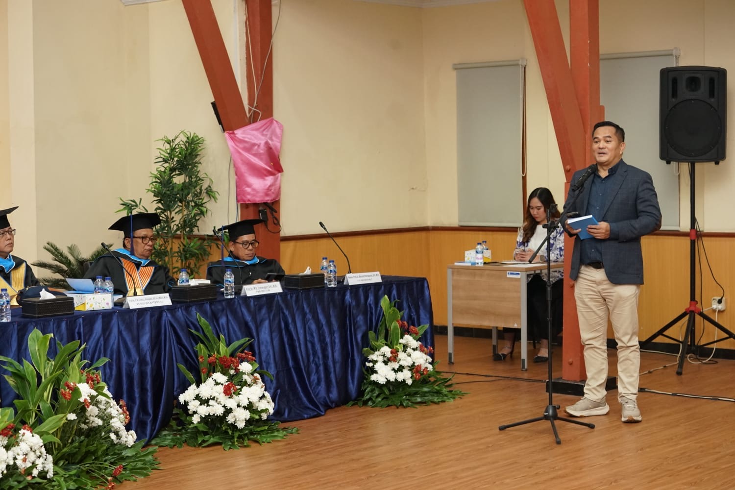 Hadiri Promosi Doktor Anggota IKPI di UKI, Vaudy Starworld Tegaskan Dukungan Organisasi