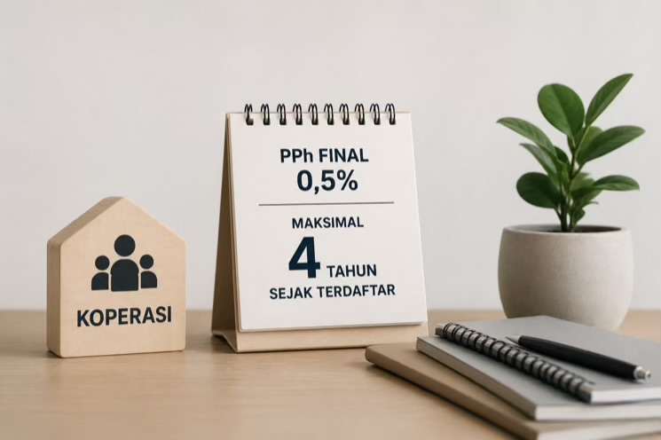 Pemanfaatan Tarif PPh Final Koperasi Kini Dibatasi Maksimal Empat Tahun