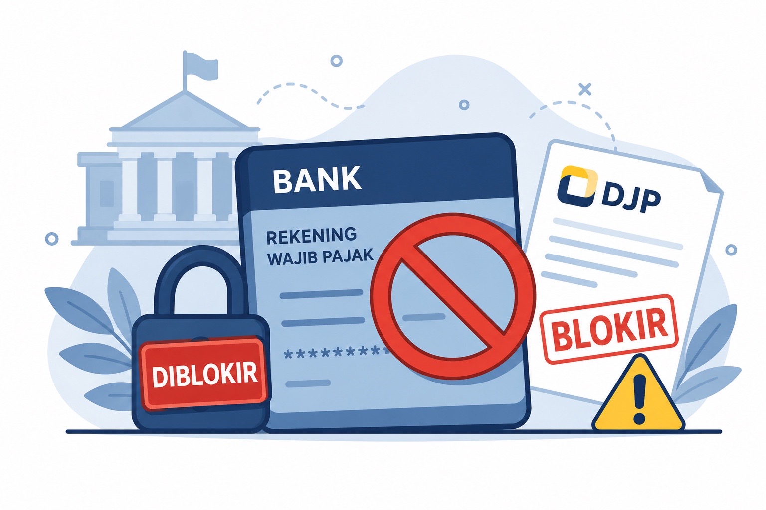 DJP Papabrama Blokir Rekening 36 Wajib Pajak di 14 Bank Nasional