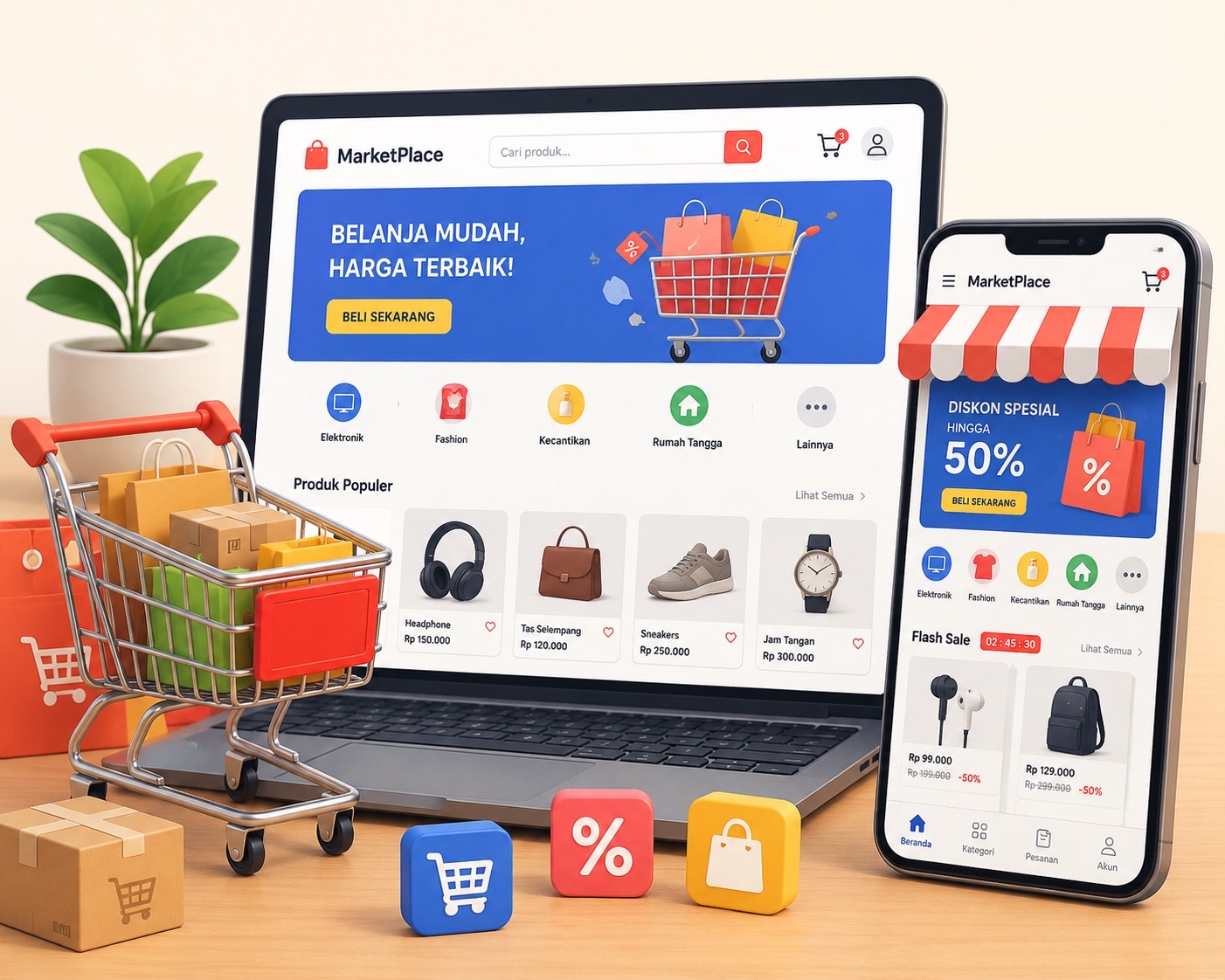 Asosiasi Dukung Pajak Marketplace, Minta Aturan Teknis Segera Difinalisasi