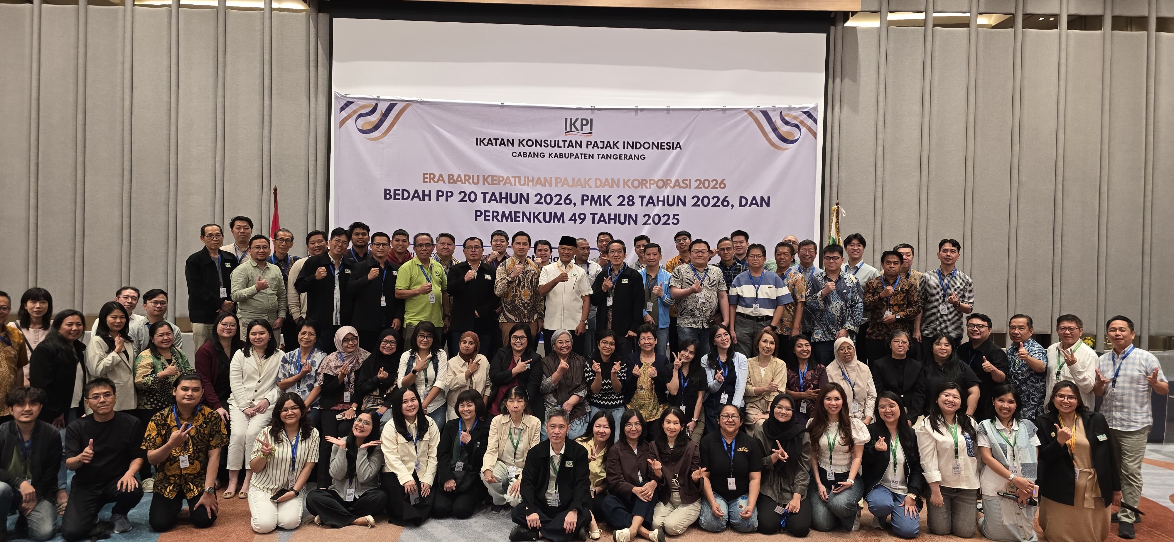 Sebanyak 120 Peserta Padati PPL IKPI Kabupaten Tangerang