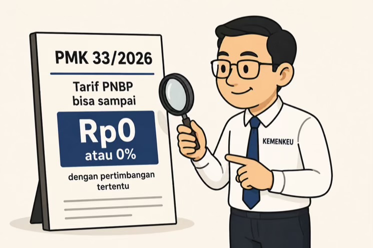 PMK 33/2026 Buka Peluang Pengenaan Tarif PNBP hingga Nol Rupiah