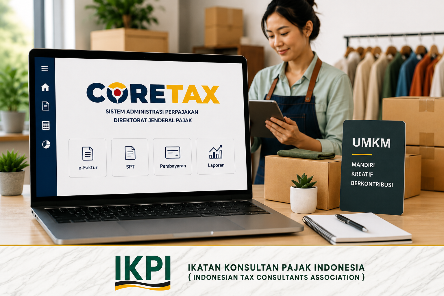 Coretax Siapkan Pencatatan Sederhana untuk UMKM Berjualan di Marketplace