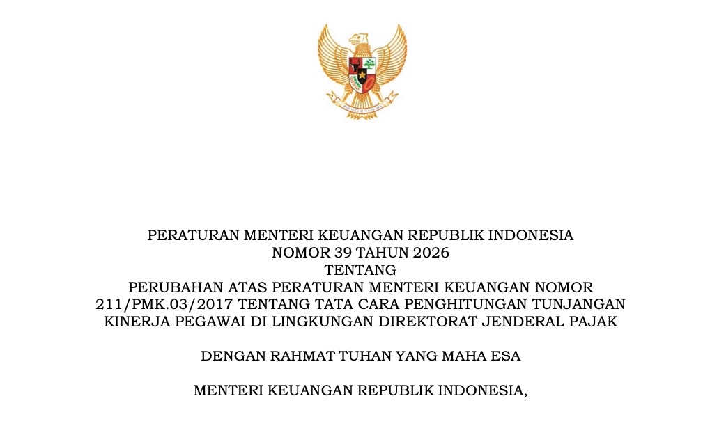 Penilaian Kinerja Pegawai Pajak Kini Libatkan Sekjen Kemenkeu