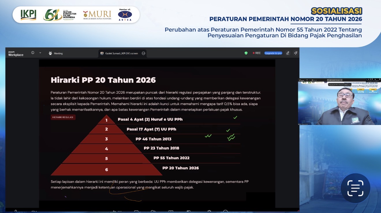 PP 20/2026 Ubah Paradigma PPh Final UMKM