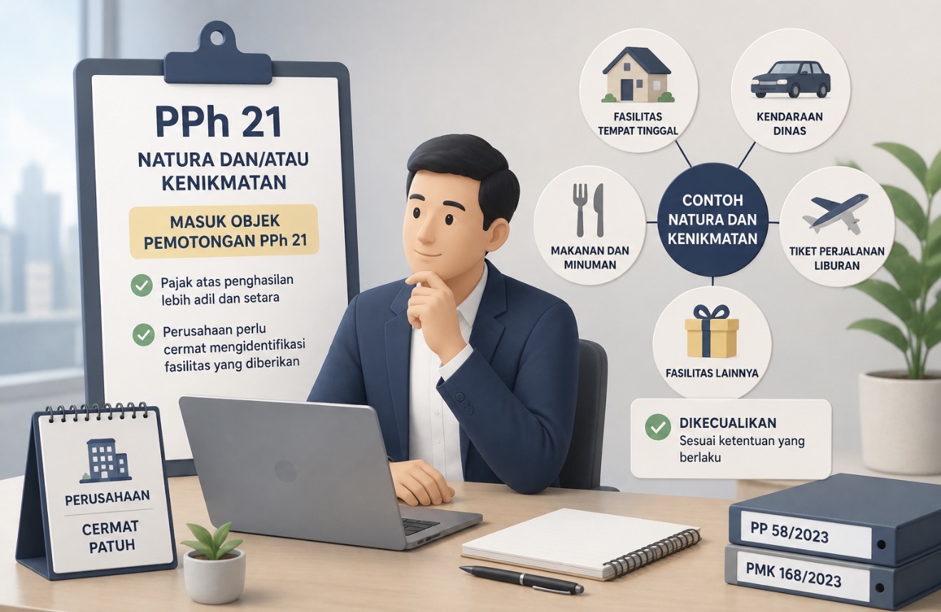 Perusahaan Diminta Cermati Pajak atas Natura dan Kenikmatan