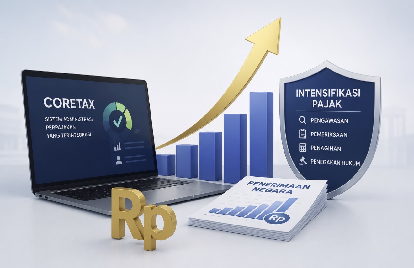 Coretax dan Intensifikasi Pajak Jadi Mesin Baru Penerimaan Negara