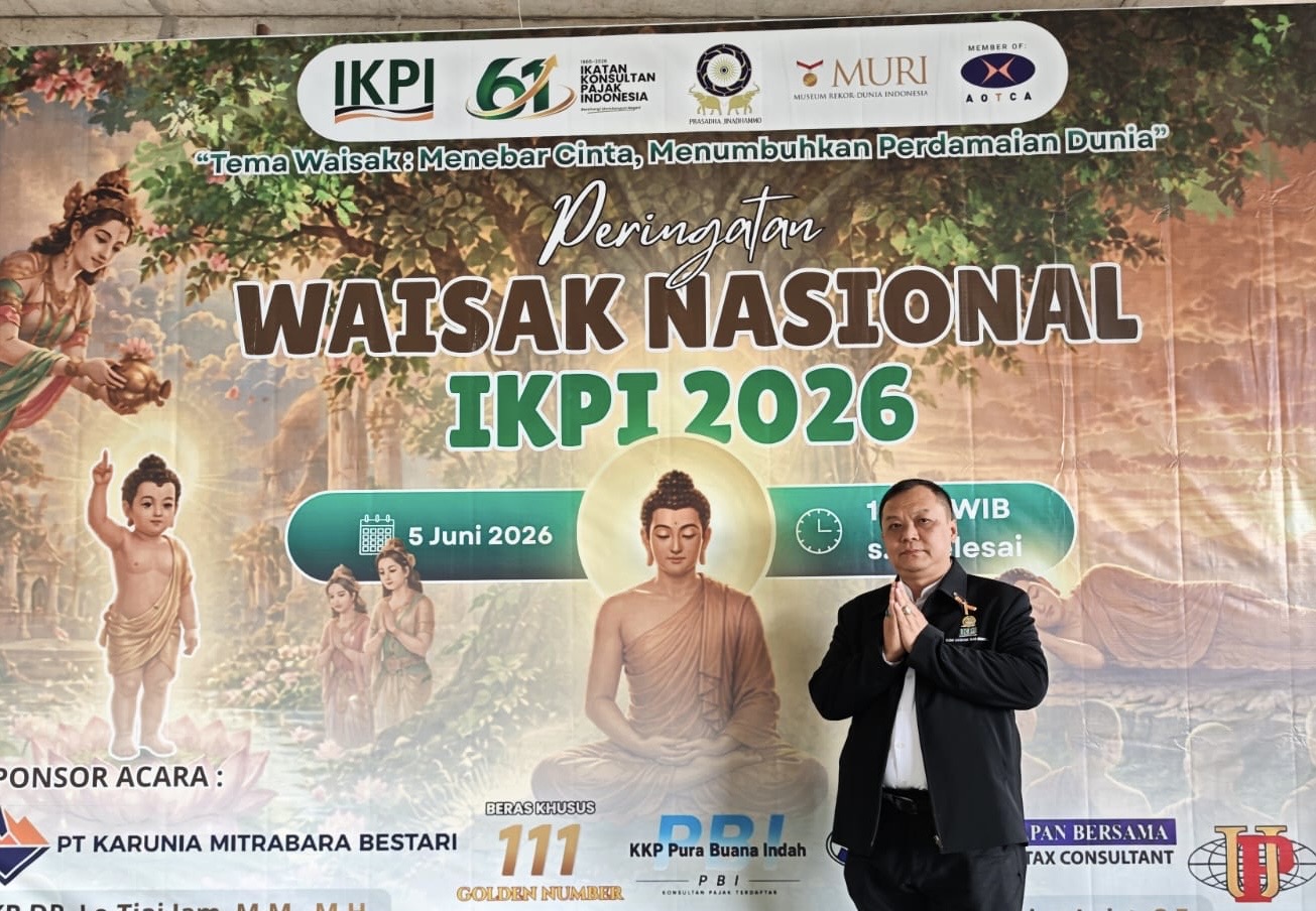IKPI Gelar Perayaan Waisak Nasional 2026 di Medan, Ratusan Anggota Khidmat Ikuti Acara