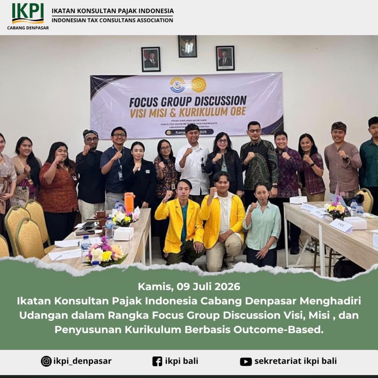 IKPI Denpasar Dorong Kurikulum Perpajakan Selaras Kebutuhan Dunia Kerja