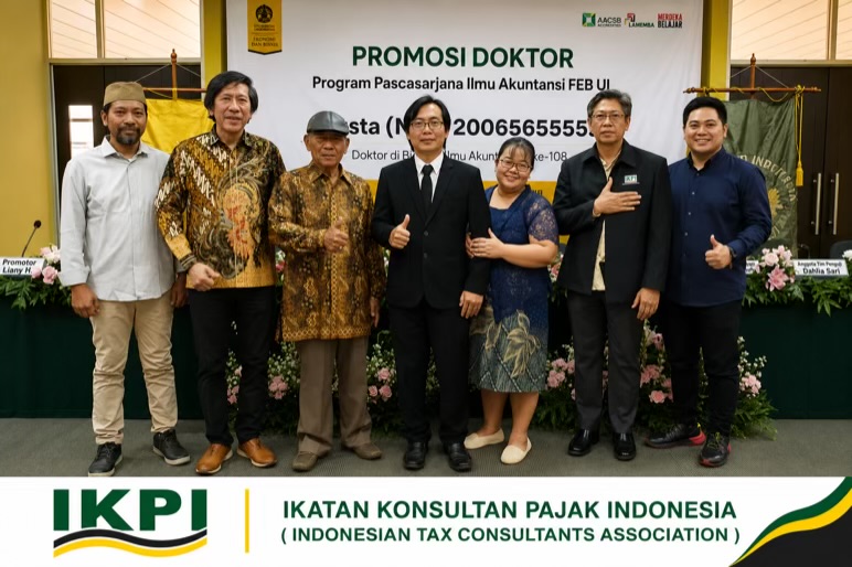 Anggota IKPI Bantul Raih Gelar Doktor FEB UI Lewat Riset Keberlanjutan dan Penghindaran Pajak