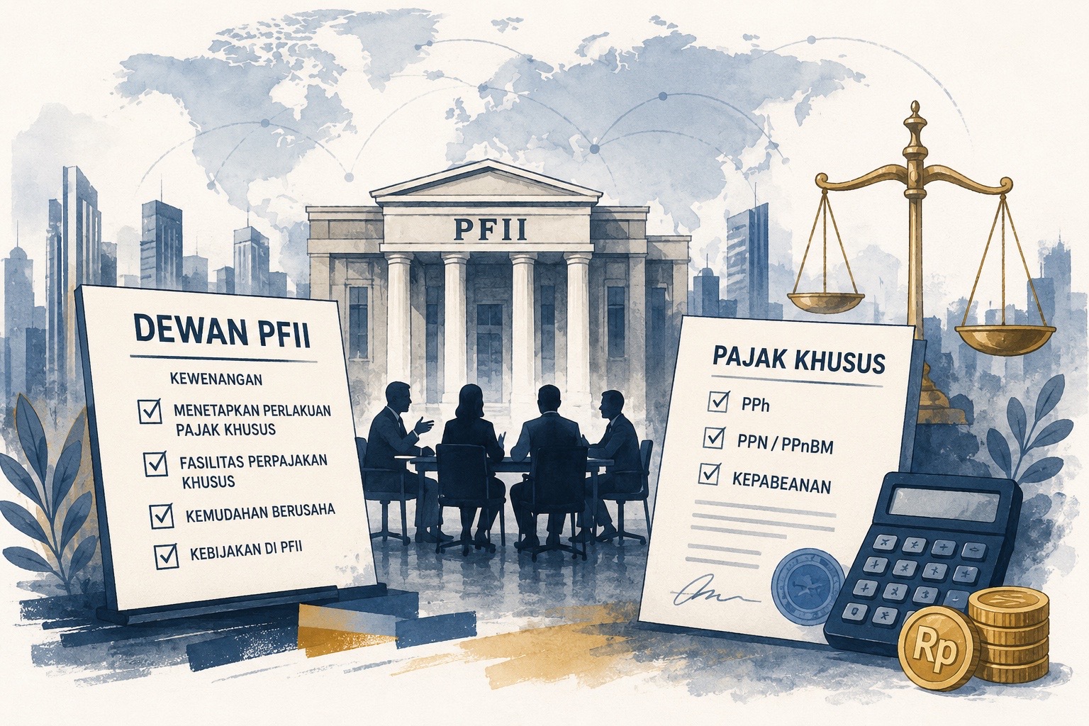 Dewan PFII Berwenang Menetapkan Perlakuan Pajak Khusus