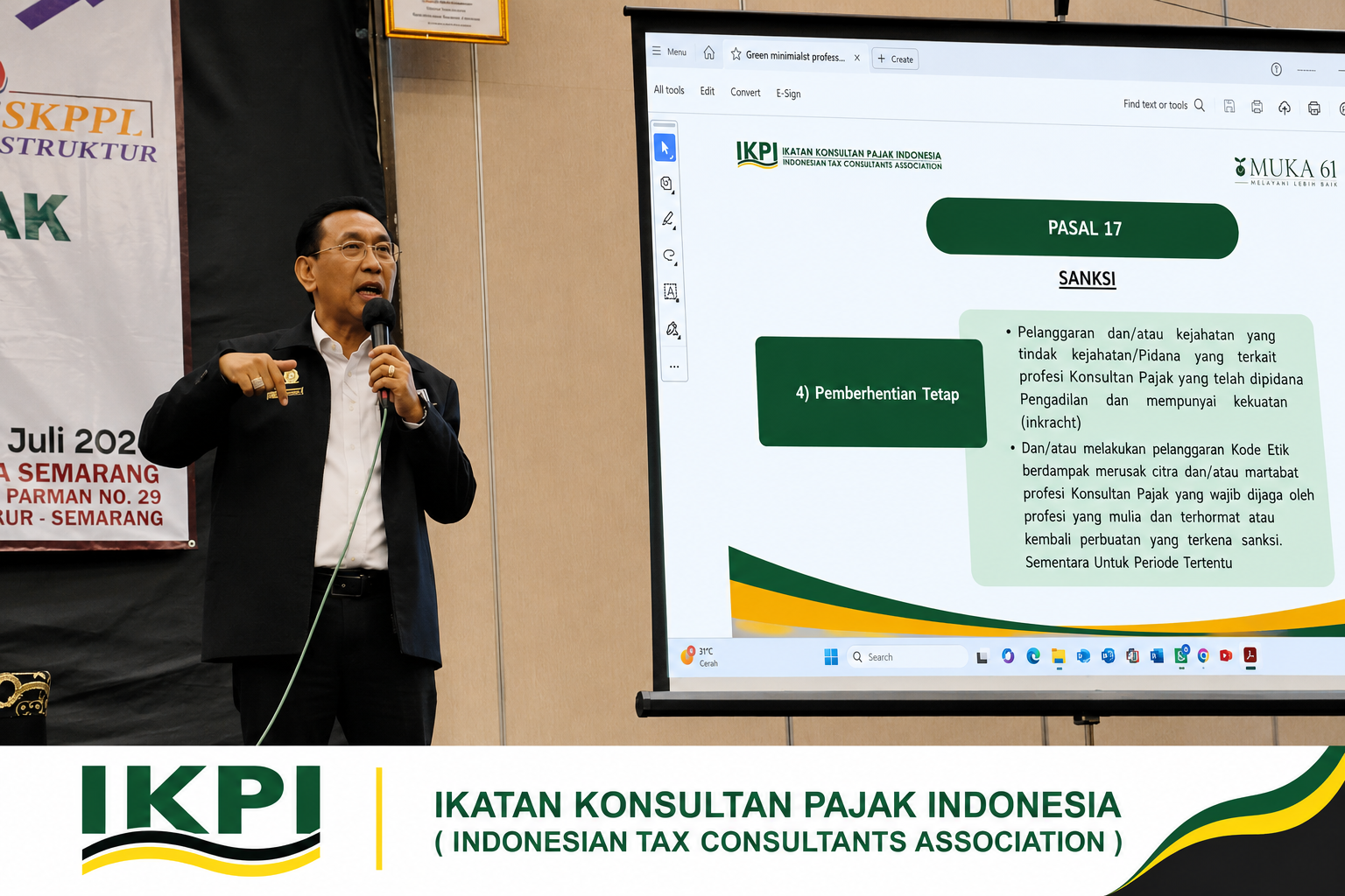 IKPI Gencarkan Diseminasi Kode Etik untuk Perkuat Integritas Anggota
